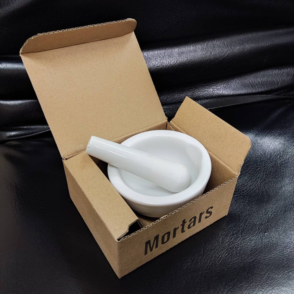 陶瓷乳缽研磨組（缽碗＋研磨棒） 圖片 3