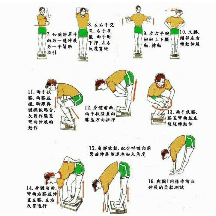 達摩 易筋伸展拉筋板 圖片 2